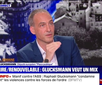 Replay C'est pas tous les jours dimanche - Raphaël Glucksmann (eurodéputé Place publique): L'objectif absolu, ce n'est pas d'être pour ou contre le nucléaire, c'est la décarbonation de notre production énergétique