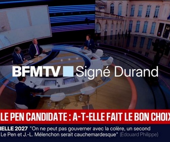 Replay Signé Consigny - SIGNÉ DURAND - Marine Le Pen, candidate à l'élection présidentielle: a-t-elle fait le bon choix?