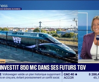 Replay Good Morning Business - Velvet investit 850 millions d'euros dans ses futurs TGV