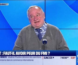 Replay Good Morning Business - Nicolas Doze face à Jean-Marc Daniel : Budget, faut-il avoir peur du FMI ? - 24/10