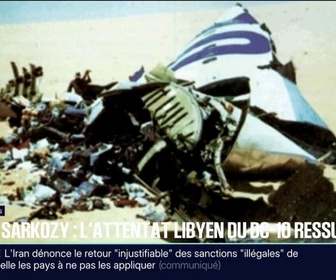 Replay 20H BFM - Au procès de Nicolas Sarkozy, l'attentat libyen contre l'avion DC-10 en 1989 ressurgit