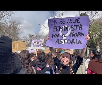 Replay L'Europe manifeste pour la Journée internationale du droit des femmes