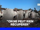 Replay ROBIN DE BFM - Après le feu de Biscarrosse, ils découvrent leur maison détruite par les flammes
