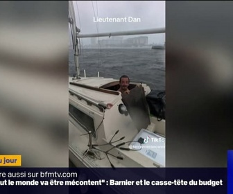 Replay L'image du jour - En Floride, le lieutenant Dan a décidé d'affronter l'ouragan Milton depuis son bateau, qu'il ne voulait pas quitter