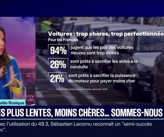 Replay 20H BFM - LE CHOIX D'AMÉLIE ROSIQUE - Voitures plus lentes, moins chères ... Sommes-nous prêts ?