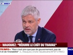 Replay Face à Face - Laurent Wauquiez souhaite une seule aide sociale unique plafonnée à 70% du Smic