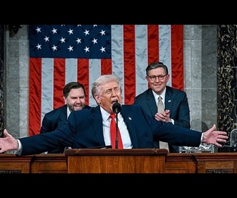 Replay Donald Trump bat le record du plus long discours de l'Union jamais prononcé