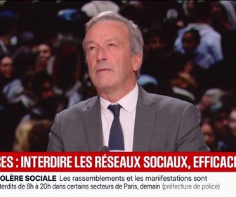 Replay BFM Grand Soir - Violences : interdire les réseaux sociaux, efficace ? - 21/10