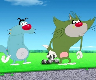 Replay Oggy et les cafards - L'habit ne fait pas le Oggy