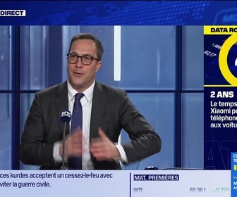 Replay BFM Bourse - La Data Room : 2 ans = le temps qu'il a fallu à Xiaomi pour passer des téléphones portables aux voitures électriques - 19/01