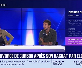 Replay Tech & Co, la quotidienne - OpenAI divorce de Cursor après son rachat par Elon Musk - 31/08