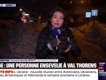 Replay 20H BFM - Chutes de neige: une personne dans un état critique après avoir été retrouvée ensevelie
