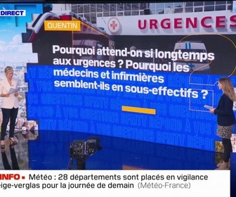 Replay Pourquoi attend-on si longtemps aux urgences? BFMTV répond à vos questions