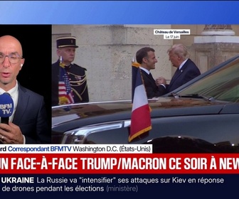 Replay BFM Première - Ce que l'on sait de la rencontre entre Emmanuel Macron et Donald Trump à New York