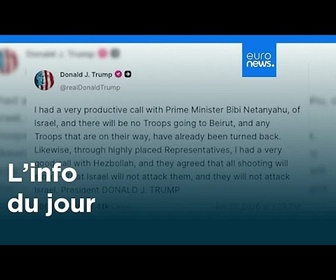 Replay L'info du jour | 2 juin 2026 - Mi-journée