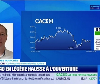 Replay Good Morning Market - En direct des marchés - 27/01