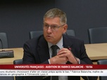 Replay 100% Sénat - Universités françaises : audition de Fabrice Balanche et de Valérie Pécresse