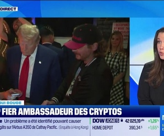 Replay Le monde qui bouge - Caroline Loyer : Trump fier ambassadeur des cryptos - 20/09