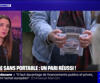 Replay 20H BFM - LE CHOIX D'AMÉLIE - Le collège sans portable, une opération réussie