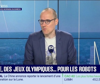 Replay Good Morning Business - Les Jeux Olympiques des robots