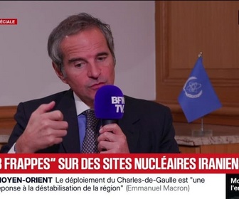 Replay 20H BFM - Nucléaire iranien: Il faut définir au plus vite les conditions d'une négociation capable de réussir, estime Rafael Grossi, directeur de l'AIEA