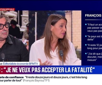 Replay 20H BFM - Vote de confiance du 8 septembre: Je ne veux pas passer en force, déclare François Bayrou