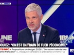 Replay BFM Politique - Suppression de l'abattement fiscal des retraités: Les propositions qui sortent de Bercy sont la tête à l'envers, estime Laurent Wauquiez