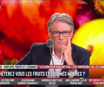 Replay Les Grandes Gueules - Sécheresse : les Fruits et légumes vont augmenter et seront plus moche