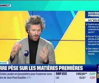 Replay Tout pour investir - Le déchiffrage : La guerre pèse sur les matières premières - 24/03