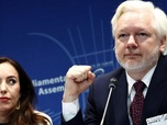 Replay ARTE Journal - A Strasbourg, Assange plaide pour la liberté d'informer