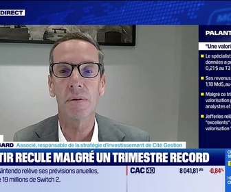 Replay BFM Bourse - USA Today : Palantir, publication éblouissante mais Wall Street reste prudent, par John Plassard - 04/11