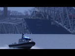 Replay Pont effondré à Baltimore : les secours mettent fin aux recherches