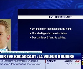 Replay BFM Bourse - Valeur ajoutée : Ils apprécient EVS Broadcast - 23/01