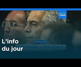 Replay L'info du jour | 17 novembre 2025 - Soir
