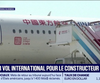 Replay Good Morning Business - Premier vol international pour le constructeur Comac