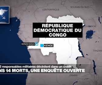 Replay Journal de l'Afrique - RD Congo, au moins 14 morts dans un crash d'avion dont 2 responsables militaires
