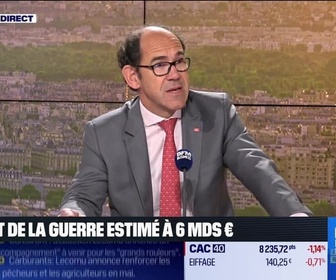 Replay La grande interview d'Hedwige Chevrillon - Grande Interview - Jean-Laurent Granier (Generali France) : Le coût de la guerre estimé à 6 milliards d'euros - 21/04