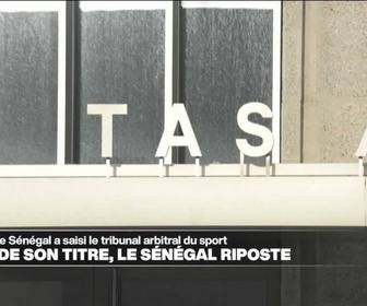 Replay Journal de l'Afrique - CAN 2025, le Sénégal dépose un recours devant le Tribunal arbitral du sport