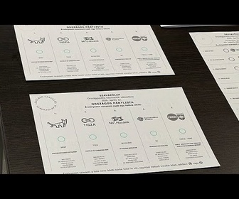 Replay Hongrie : impression des bulletins de vote avant le scrutin législatif du 12 avril