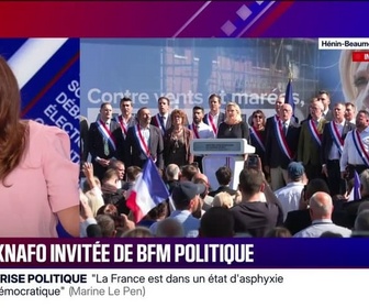 Replay BFM Politique - Crise politique: Une nouvelle dissolution ne réglera rien, affirme Sarah Knafo (Reconquête)