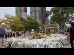 Replay Des centaines pleurent les victimes de l'incendie le plus meurtrier de Hong Kong avant les élections