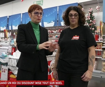 Replay Un jour, un doc - Quand un roi du discount mise tout sur Noël