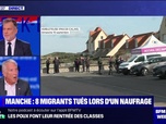 Replay BFM Story Week-end - Story 3 : Manche, 8 migrants tués lors d'un naufrage - 15/09