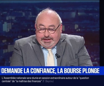 Replay BFM Première - BFM Conso : Bayrou demande la confiance, la bourse plonge - 26/08
