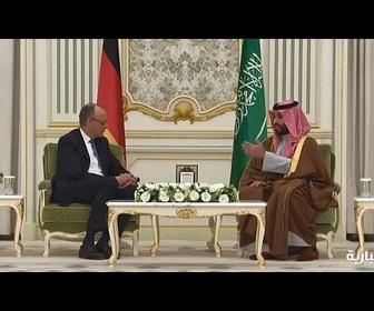 Replay Le chancelier allemand Friedrich Merz à Riyad, première étape d'une tournée dans le golfe