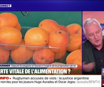 Replay 20H BFM - Carte vitale de l'alimentation: Elle a pour vocation de nous protéger contre la malbouffe, explique Charles Fournier (Ecologiste et Social)