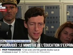 Replay 20H BFM - Professeure poignardée à Sanary-sur-Mer: le ministre de l'Éducation nationale évoque une très grande douleur