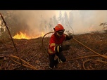 Replay En images, les incendies de forêt menacent les villages au Portugal en raison de la chaleur extrême