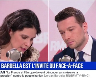 Replay Face à Face - Je lui apporte mon soutien: Jordan Bardella salue la décision du maire de Chessy, qui refuse de marier une personne sous OQTF