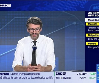 Replay BFM Bourse - mardi 8 juillet